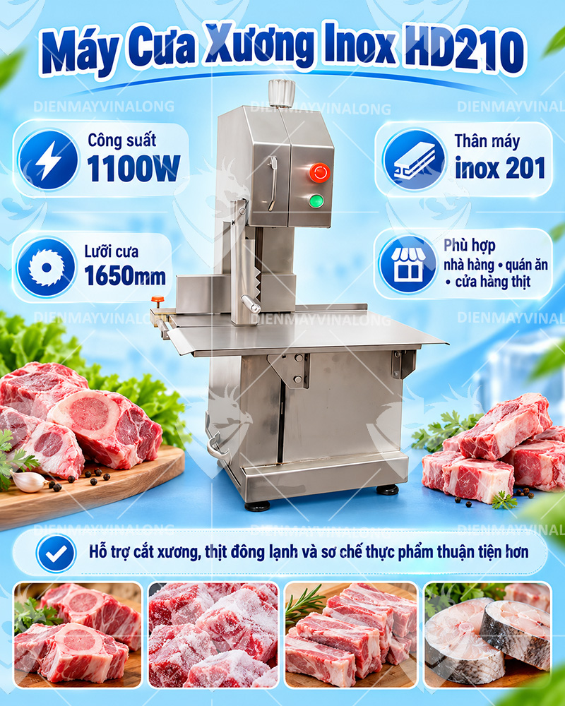 Máy Cưa Xương Inox HD210