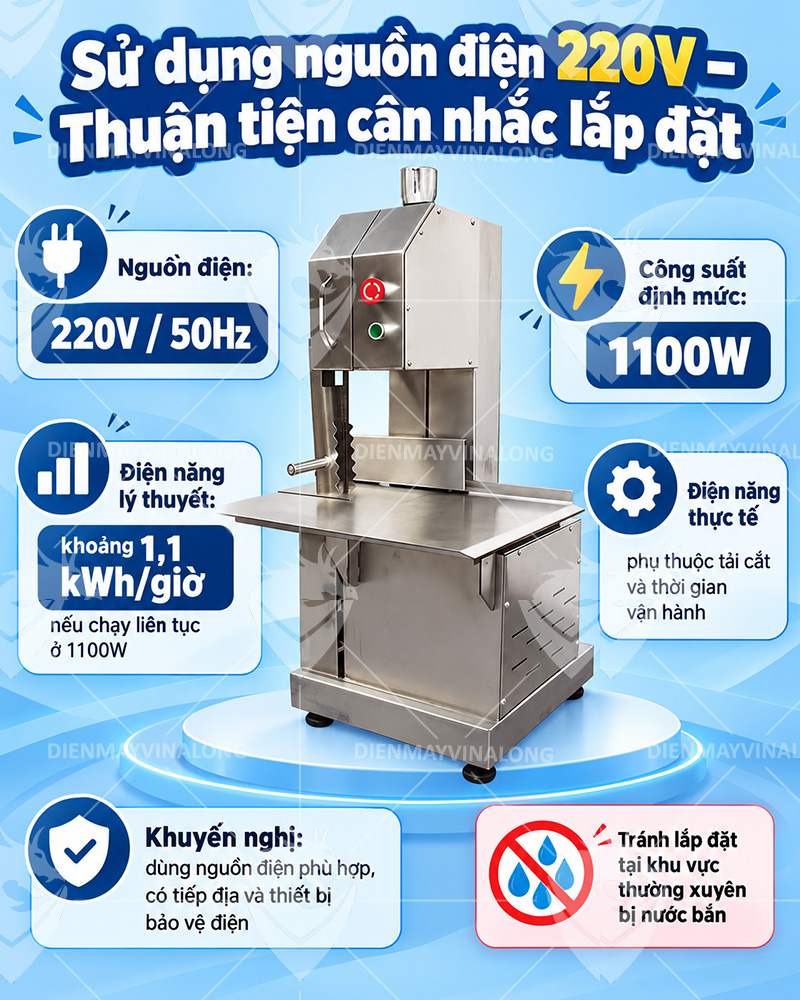 Máy Cưa Xương Inox HD210