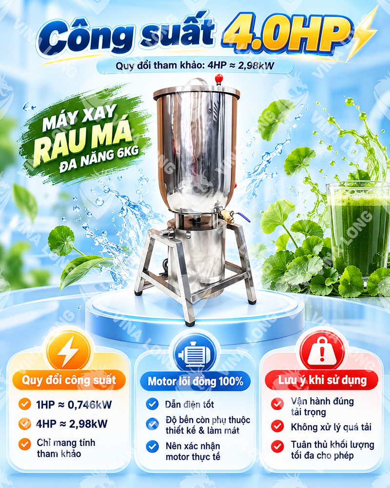 MÁY XAY RAU MÁ ĐA NĂNG 6KG