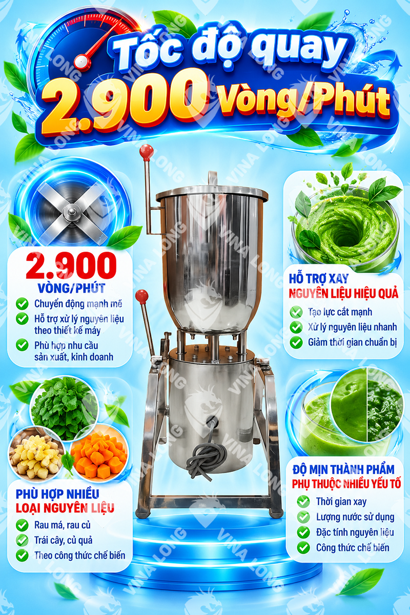 MÁY XAY RAU MÁ ĐA NĂNG 4KG