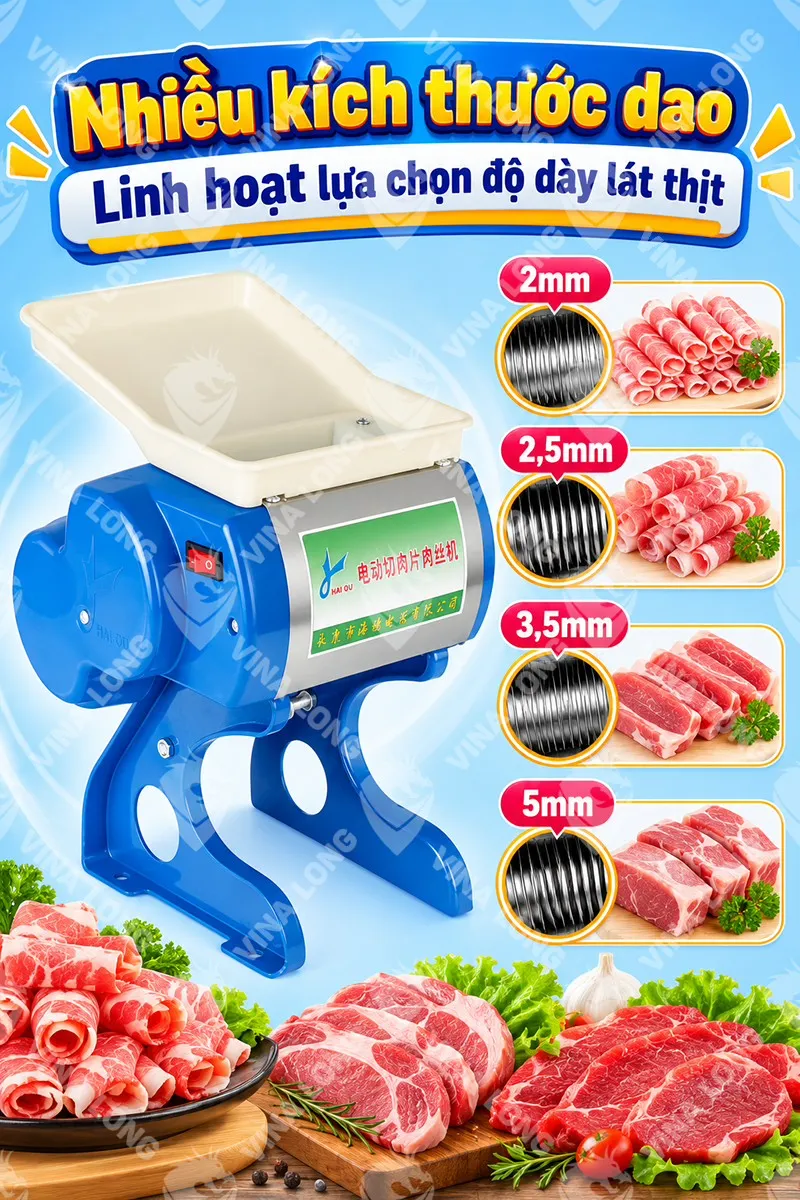 Máy Thái Thịt 70D - Thái Thịt Tươi Nhanh
