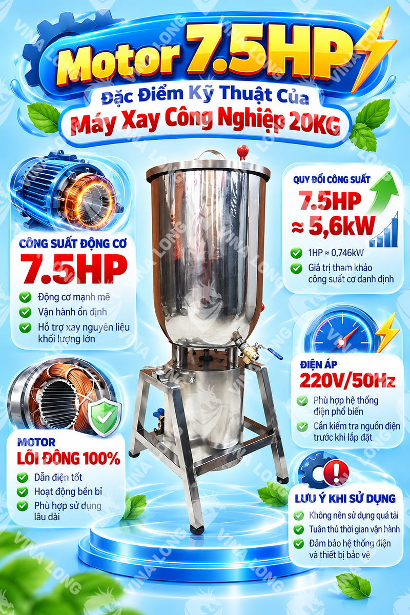 MÁY XAY ĐA NĂNG CAO CẤP 20KG