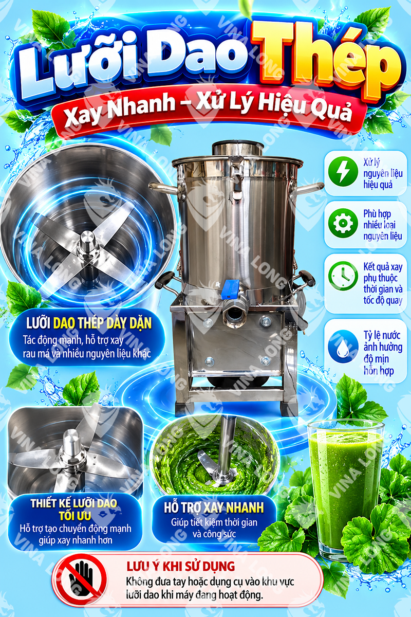 MÁY XAY RAU MÁ XAY ĐA NĂNG 2KG CÔNG SUẤT 1100W