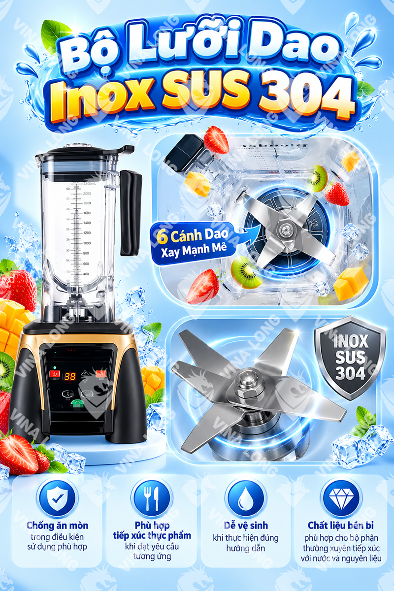Máy Xay Sinh Tố BLENDER 2Lít
