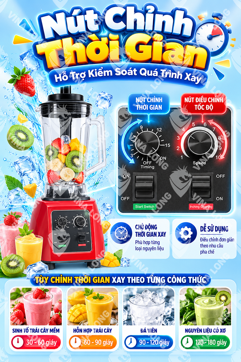 Máy Xay Sinh Tố G9 2.5L