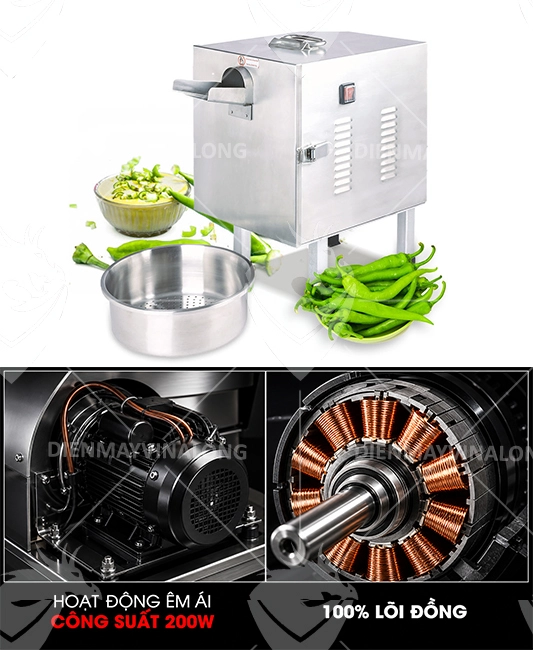 công suất Máy Thái Hành Lá QS-23 