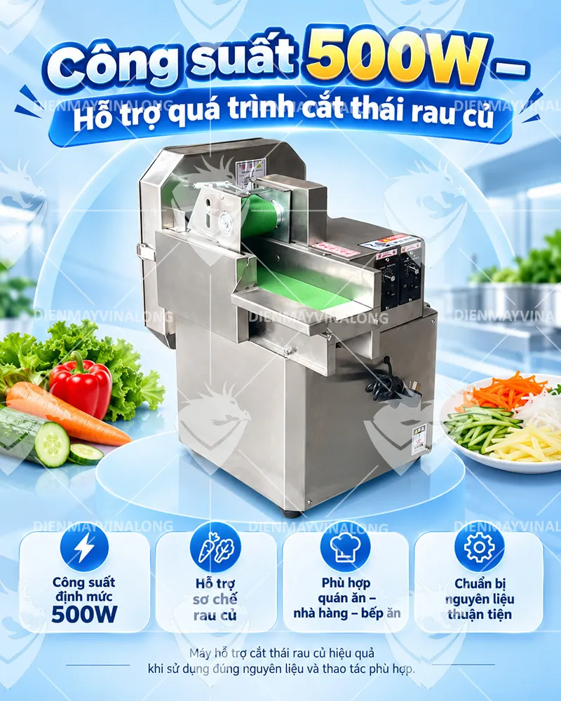Máy thái rau củ quả YQC-801