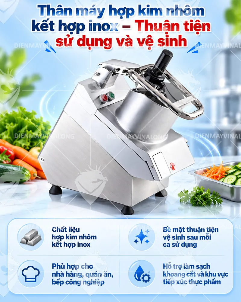 Máy Thái Rau Củ Quả VC65