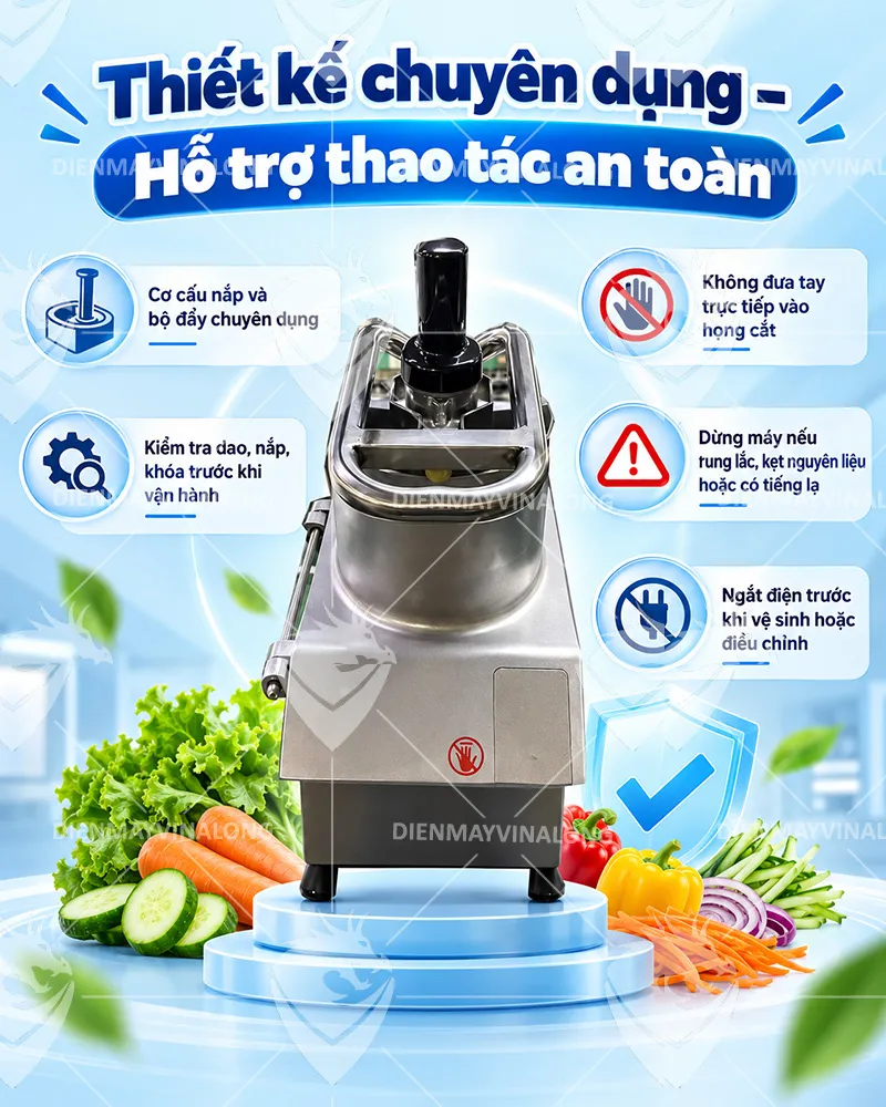 Máy Thái Rau Củ Quả VC65