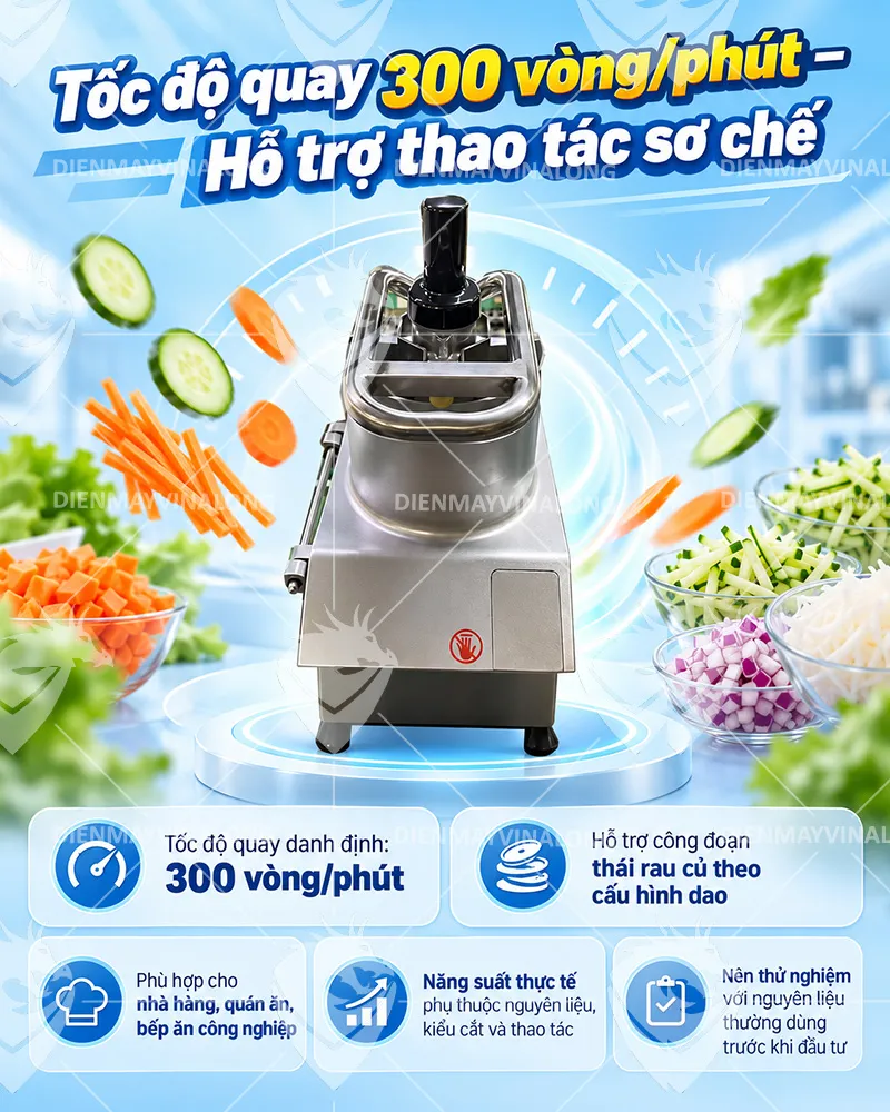 Máy Thái Rau Củ Quả VC65