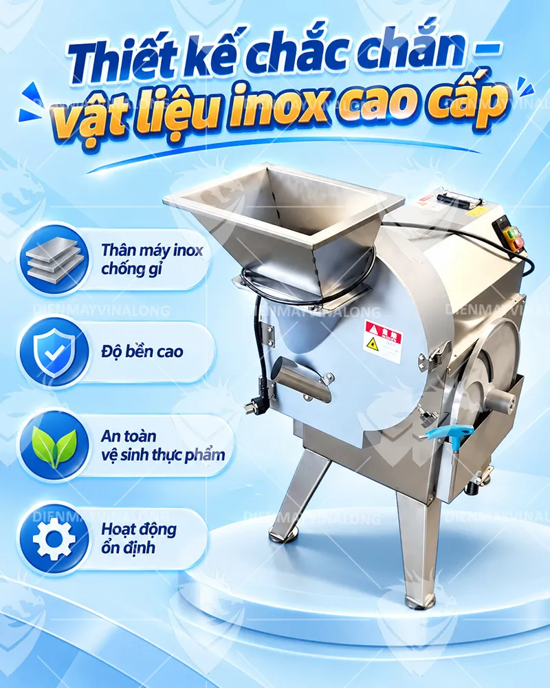 Máy thái rau củ công nghiệp YQC-802