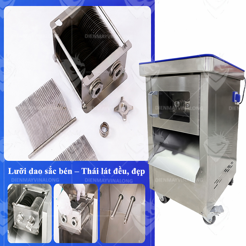 BỘ LƯỠI DAO MÁY THÁI THỊT TƯƠI CÔNG NGHIỆP DP-3000 