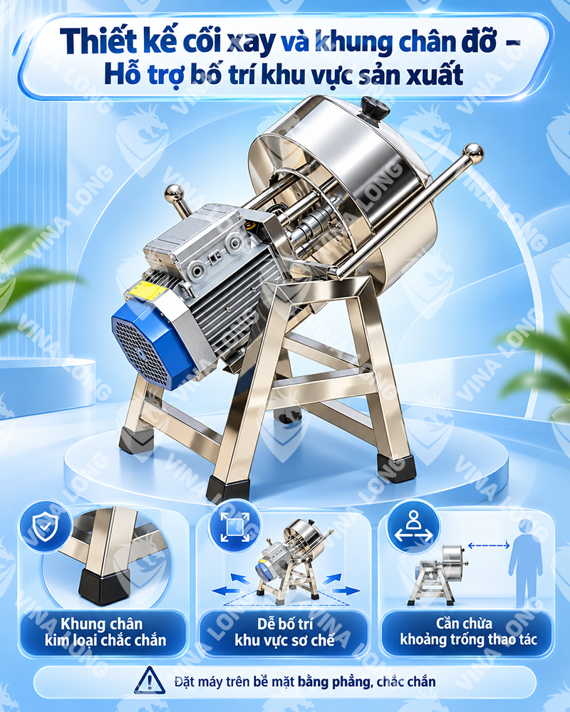 Máy Xay Giò Chả 4KG