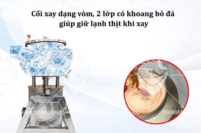 Cối xay Máy xay giò chả 60kg