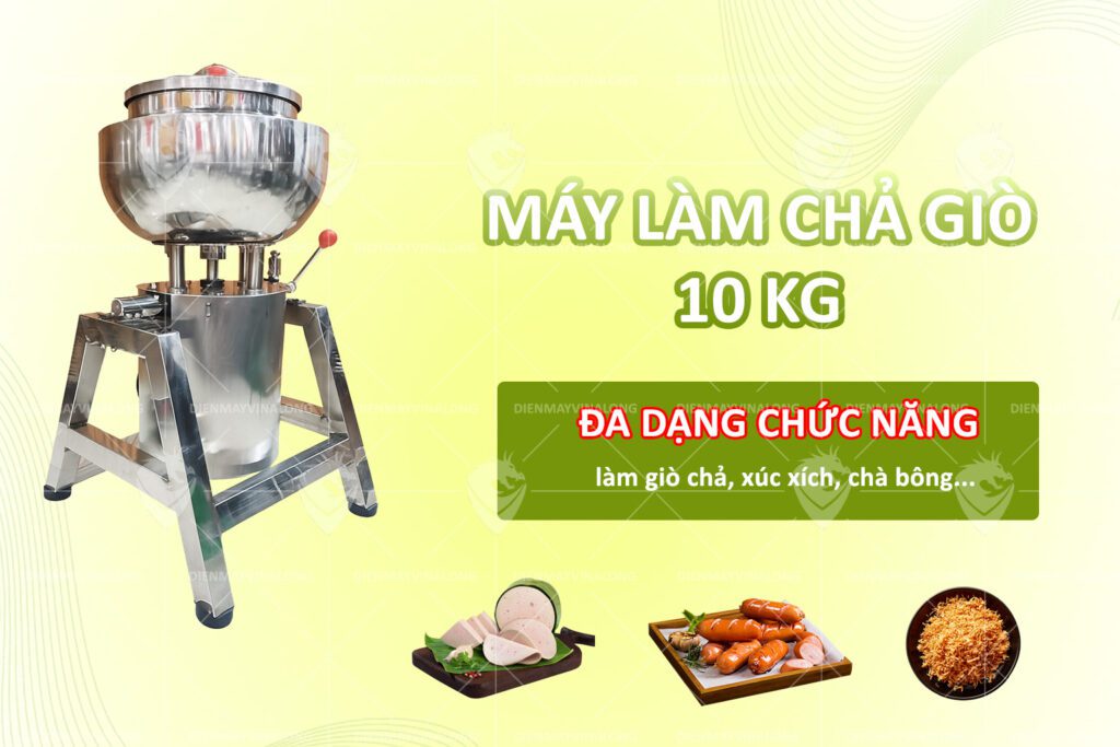 Máy xay giò chả 10kg