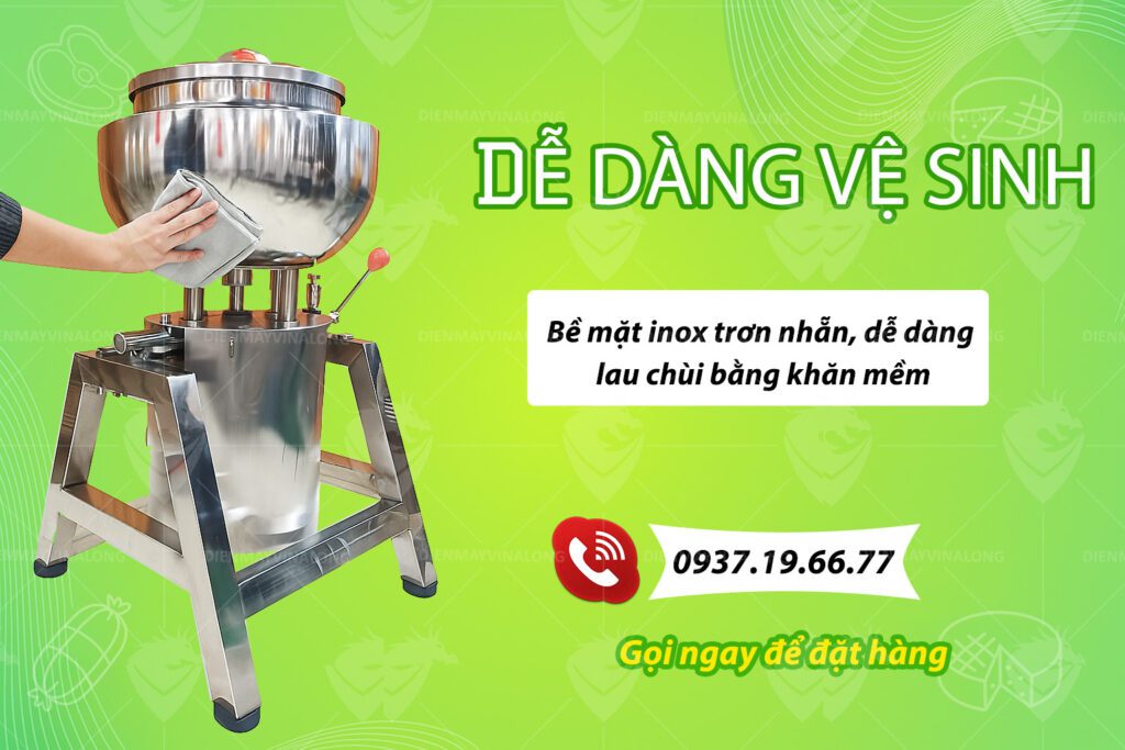 Máy xay giò chả 12kg