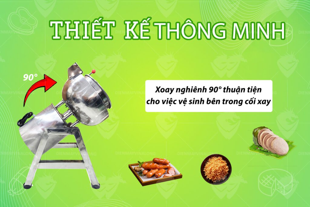 Máy xay giò chả 12kg