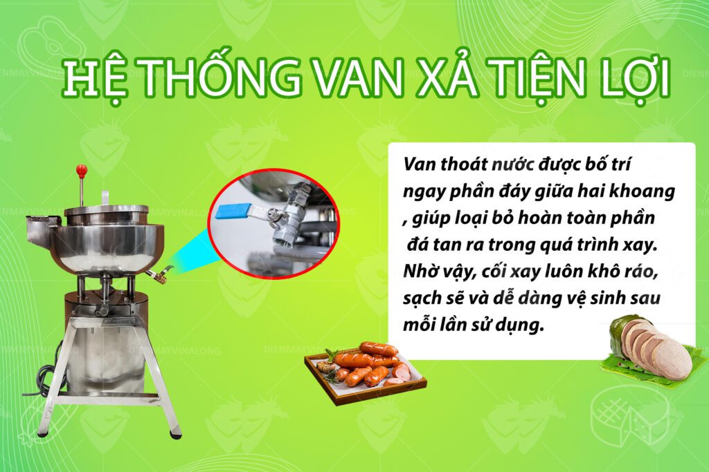 Máy xay giò chả 12kg
