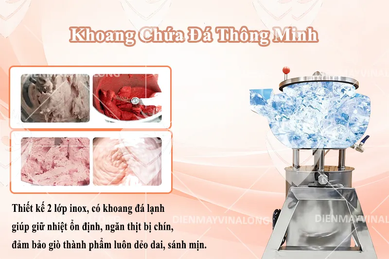 cối xay Máy Xay Giò Chả 5kg