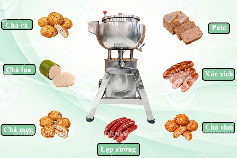 Máy Xay Giò Chả 8kg