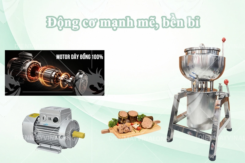 moto Máy Xay Giò Chả 8kg