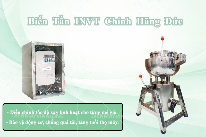 biến tần Máy Xay Giò Chả 8kg
