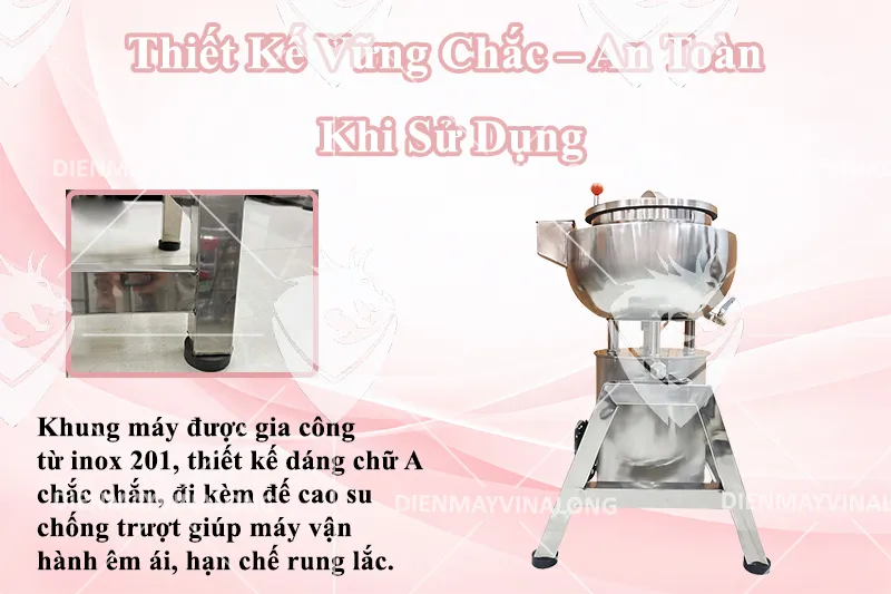 Máy xay giò chả dòng cao cấp 4kg