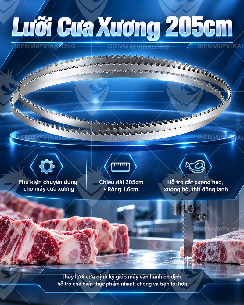 Lưỡi Cưa Xương 205 ( Thụy Sỹ )
